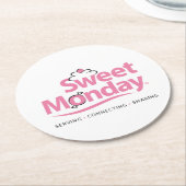 Sweet Maandag Onderzetters (Gebogen)