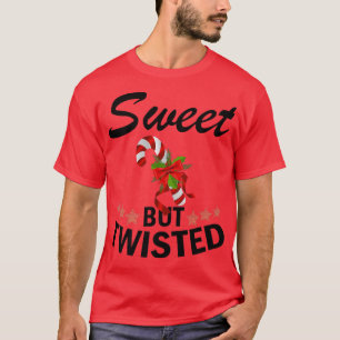 Sweet, maar met twisted Kerstmis.. snoepriet T-shirt