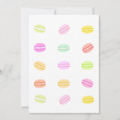 Sweet Macaron Baby Shower Invitations (Dos)