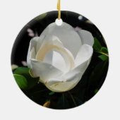 Sweet Magnolia Keramisch Ornament (Achterkant)