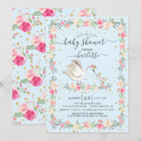 Sweet Mam en Baby Swan Baby shower