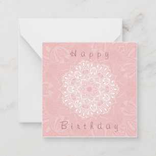 Sweet mandala notitiekaartje