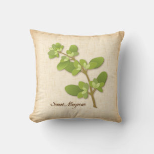 Sweet Marjoram Herb Kussen