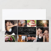 Sweet Memories Weddenschap Bedankt Fotokaarten (Voorkant / Achterkant)