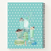 Sweet Mint Pattern Recipes Notitieboek (Achterkant)