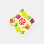 Sweet Mix Snoep Yellow Servet (Hoek)