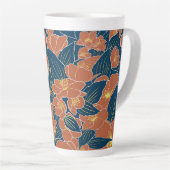 Sweet Mock-Sinaasappels Latte Mok (Rechterhoek)
