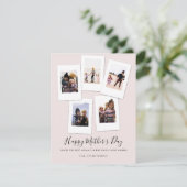 Sweet Moeder Kind Foto Collage Moederdag Card Kaart (Staand voorkant)