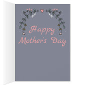 Sweet Momma Ours avec bébé ours Fête des mères (Intérieur (Droit))