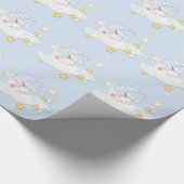 Sweet Moon Baby shower Cadeaupapier (Hoek)