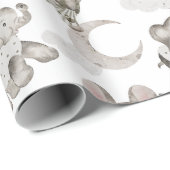 Sweet Moon Dreams Mouse, Speelgoed Bunny, olifant Cadeaupapier (Rol Hoek)