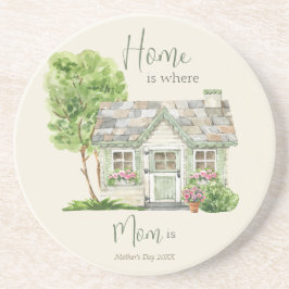 Sweet Mother's Day Quote Waterverf Zandsteen Onderzetter