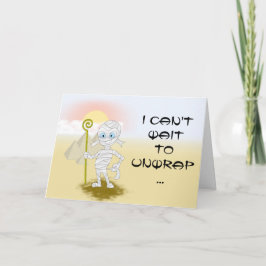 Sweet Mummy met hart en botervliegen Kaart