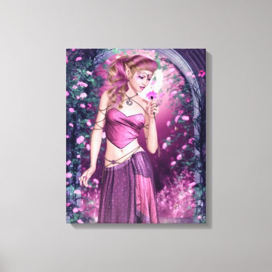 Sweet Musings van Love's Wrapped Canvas Print (Voorkant)