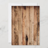 Sweet-of-fruitthema-uitnodiging Kaart (Achterkant)