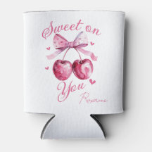 Sweet on You" blik met kersenthema