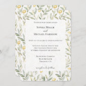 Sweet On You Lemons Wedding Kaart (Voorkant / Achterkant)