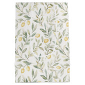 Sweet On You Lemons Wedding Medium Cadeauzakje (Achterkant)