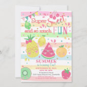 Sweet One 1er anniversaire Invitation (Devant)