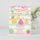 Sweet One 1er anniversaire Invitation (Debout devant)