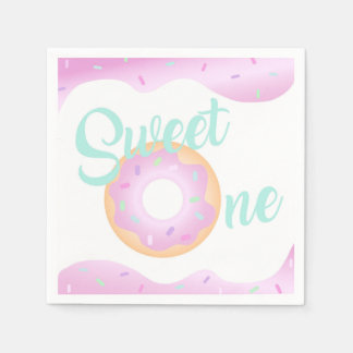 Sweet One Birthday Napkin Servet
