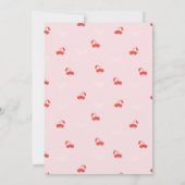 Sweet One Cherry 3e Invitation anniversaire (Dos)