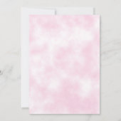 Sweet ONE Donut 1er anniversaire fille Carte de re (Dos)