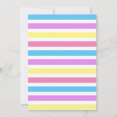 Sweet One Donut Birthday Bedankt voor je kaartje Kaart (Achterkant)