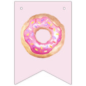 Sweet One Donut Happy Birthday Banner (Eerste vlag)