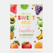 Sweet One Fruit 1er Anniversaire Bash, fête d'été (Recto)