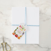 Sweet One Fruit 1st Verjaardag Bash, Zomerfeest Cadeaulabel (Met Touw)