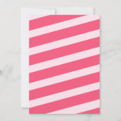 Sweet One Girl Donut thème Anniversaire Invitation (Dos)