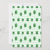 Sweet One in a Melon 6-Maand Party Kaart (Achterkant)