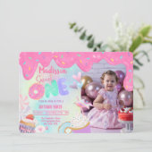 Sweet One Invitation Kaart (Staand voorkant)
