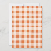 Sweet One Peach First Birthday Invitation (Dos)