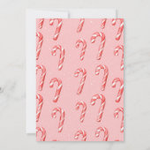 Sweet One Sucre de canne Invitation Anniversaire (Dos)