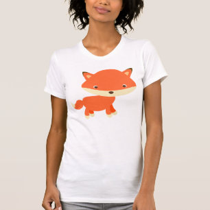 Sweet oranje fox t-shirt