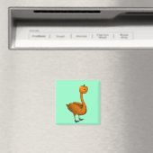 Sweet Oranje Halloween Swan Magneet (Insitu (Vaatwasser))