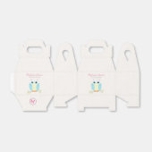 Sweet Owl Birthday Bedankdoosjes (Uitgevouwen)