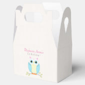 Sweet Owl Birthday Bedankdoosjes (Geopend)