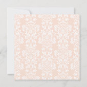 Sweet Parade Baby shower Invitation Kaart (Achterkant)