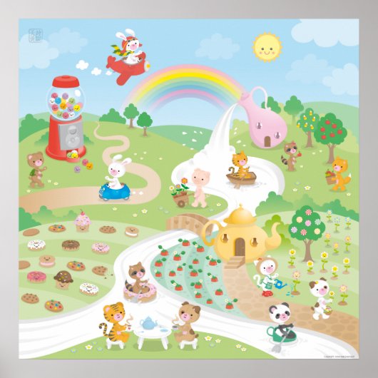 Sweet paradise poster (Voorkant)