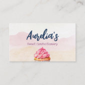 Sweet Pastel Carte de visite de confiserie (Devant)