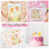 Sweet Pastel Fairy Invitation Anniversaire Pour Fi