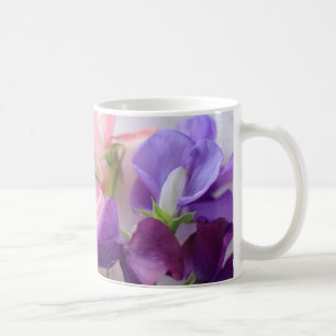 Sweet pea bouquet koffiemok