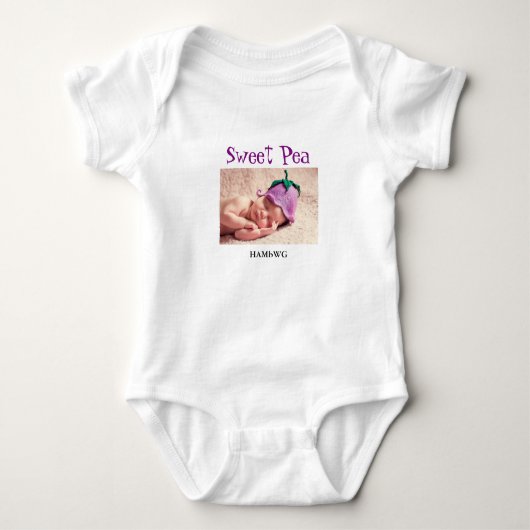Sweet Pea HAMbWG Baby T-Shirt (Voorkant)