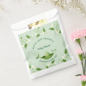 Sweet Pea is op de weg Baby shower Bedankzakje (Gezegeld)