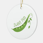 Sweet Pea Keramisch Ornament (Links)