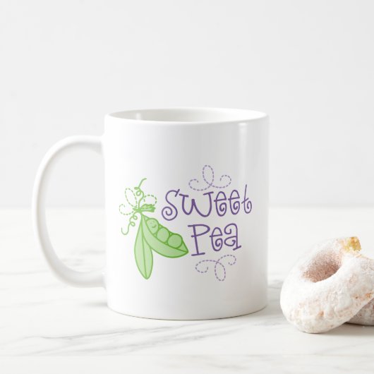 Sweet Pea Koffiemok (Met donut)