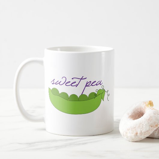 Sweet Pea Koffiemok (Met donut)